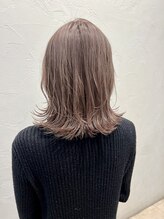 ヘア メイク フレイ(hair make FRe'Y) 巻いて可愛く透明感カラー！