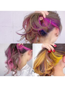 キジ(KIJI) ★ポニーテール×インナーカラー★ 詳細はブログまで