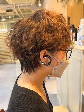 ジアン バイ ミルボン 西宮ガーデンズプラス(GIEN by milbon) ニュアンスパーマ×ショートカット