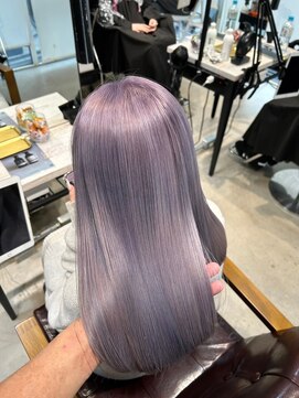 ロイス 神宮前(ROIS) 透明感ベージュカラー/ダブルカラー/ケアブリーチ[表参道駅]