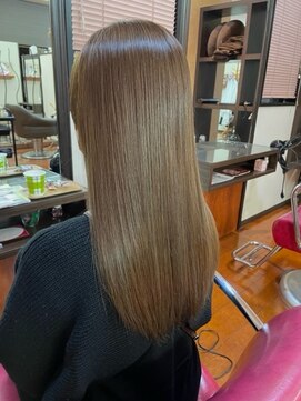 ボナセーラ ポルテ(Buonasera Porte) 髪質改善TR　グレージュカラー