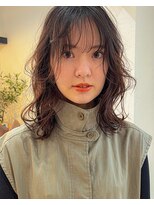 エハプラスマウナ(Eha+MAUNA)&nbsp;ミディアム／パーマ[30代40代50代女性]