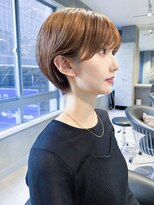 ロンドジェネルーズ 柏(Lond generous)&nbsp;【小林翼】ショート/ボブ/顔まわり/前髪/縮毛矯正/白髪ぼかし/柏