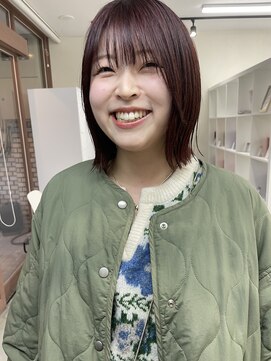 キートス 高知店(kiitos) ★切りっぱなしボブ