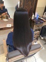 ヘアリゾート粋 ティガ 池袋店(tiga)&nbsp;縮毛矯正/黒髪ストレートロング