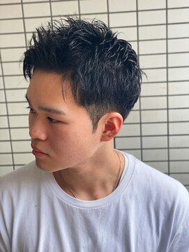 スウェル 船橋店(Swell) #カルマパーマ#ベリーショート#ダークアッシュ#ニュアンスパーマ