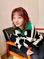 セイル(Sail)&nbsp;オレンジブラウン×ミディアムヘアー