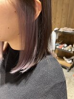 へアサロンアンドカフェガーデン(hair salon&cafe GARDEN)&nbsp;インナーカラー/ラベンダーカラー
