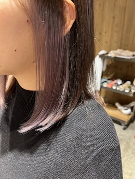 へアサロンアンドカフェガーデン(hair salon&cafe GARDEN) インナーカラー/ラベンダーカラー