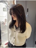 オリーブグレー×レイヤー