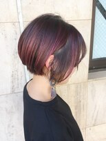 ランプ(Lamp) くびレイヤーグレーベージュニュアンスカラー白髪染め白髪ぼかし