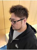 ボックスショート刈り上げスパイキーショート