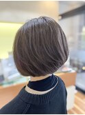 大人グラデーションボブショート