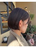 キュッとタイトな◎ヘイリーボブ