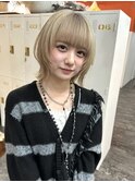 ウルフ×ホワイトベージュ