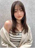 レイヤー/ネビージュ/韓国ヘア/イメチェン/縮毛矯正/中野/