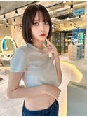 チェリーブラウンホワイトグレージュ顔型別ヘアスタイル特集
