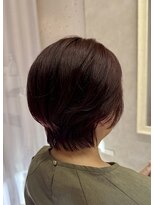 ラメル(RAMEL)&nbsp;乾かすだけでまとまるショート＋白髪染めカラー