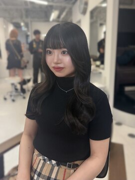 ハピネス 梅田茶屋町店(HAPPINESS) レイヤーカット/ブリーチなし/グレージュ/顔まわり/韓国風巻き