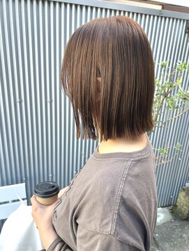 エチカ(ethica) ぱつっとボブ/切りっぱなしボブ/ボブ