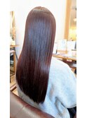 髪質改善メテオカラー☆ピンクブラウン系