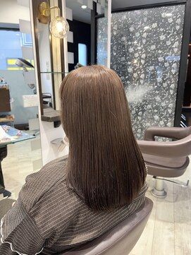 ミディアム/明るめ/白髪染め/船橋/船橋大神宮下/30代40代