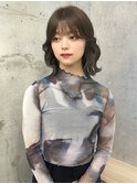 【苗代萌】ブリーチなしオリーブグレージュ