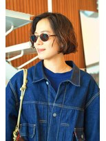 ビュートリアム 鎌倉小町(BEAUTRIUM)&nbsp;ボブ×柔らかカールで女性力UP[渡沼一喜]