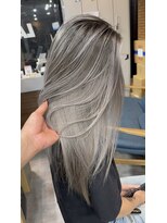 ラフ 難波店(LAFF)&nbsp;バレイヤージュ/シャドウルーツ/ハイライト/レイヤーカット