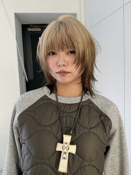 ノラ シンディ(NORA CYNDY) ルーツカラー 裾カラー エンドカラー デザインカラー レイヤー