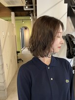 トゥループレイス(true place)&nbsp;オリーブカラー/パーマ