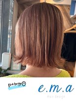 エマヘアデザイン(e.m.a Hair design)&nbsp;ピンクベージュ