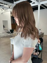 パーク(PARK)&nbsp;ミルキーベージュ×レイヤーカット