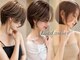 ロンド アンブル 四条烏丸(Lond ambre)の写真/絶妙カットで貴女に似合う小顔魅せショ-ト,ボブ!忙しい朝でもセット簡単[髪質改善/四条烏丸/レイヤー/京都]