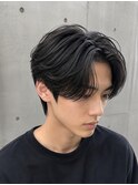 【押川】毛流れ×センターパート