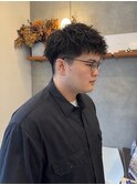メンズショートパーマ