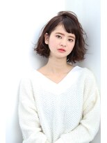 アンアミ オモテサンドウ(Un ami omotesando) 【Un ami】ウェットな質感が魅力なボブパーマ　津村　佳奈