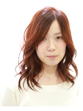 ヘアーリゾート ルアーナ(hair resort LUANA) 【他の人と差を付けるならコレ】この夏あえてのツヤレッドカラー