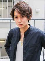 【2019最新版】大人気　モテる　ビジネスウルフパーマスタイル