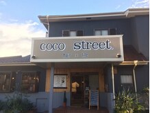 ココストリートヘアーライフ(coco street.hair×life)の雰囲気（まるで海外にいるようなお洒落な外観＊）