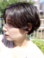 ロンド(ROND)&nbsp;ブラックアッシュ×マッシュショート