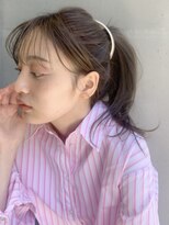 ラグゼ(Luxe) 垢抜けポニーテールヘアアレンジ【Luxe井上】