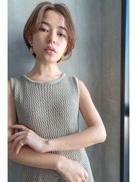 オースティン 流山おおたかの森(AUSTIN) 大人かわいい前髪セシルカットココアブラウンフリンジウェーブ