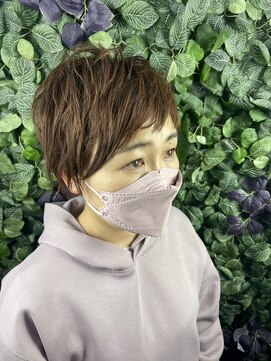 ビューティドレッセヤマノ 池袋パルコ(Beauty Dresse YAMANO) アシメショートボブ/カラー/ベリーショート/30代40代カット