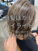 プライズ アイリス 池袋東口店(prize Iris) 白髪ぼかしハイライト20代30代40代¥15400