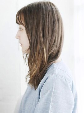 ナル 白山神社参道通り店(nalu) セミウエットのゆるウェーブスタイル