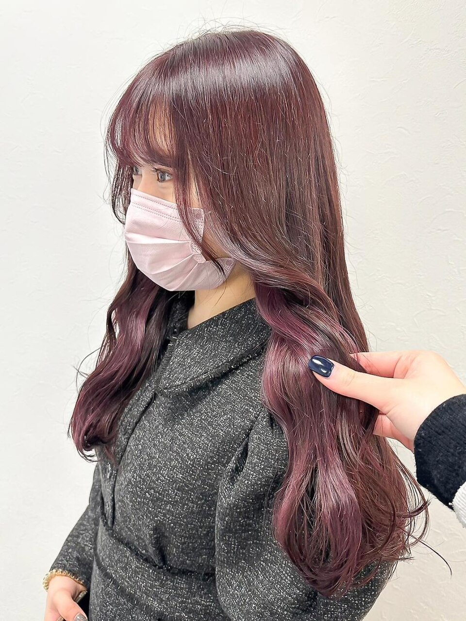 春色＊ピンクパープル：L180362608｜バブルス 新所沢店(BUBBLES)のヘア