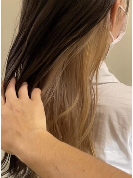 カンナ オーガニック ヘアデザイン(CANNA ORGANIC & HAIR DESIGN) 【CANNA/代官山】コントラストインナーカラー