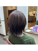 シキ(C key)&nbsp;外ハネボブ/ピンクアッシュブラウン