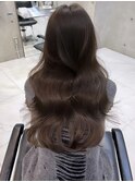 韓国ヘアイメチェンハッシュカット似合わせカットレッドブラウン